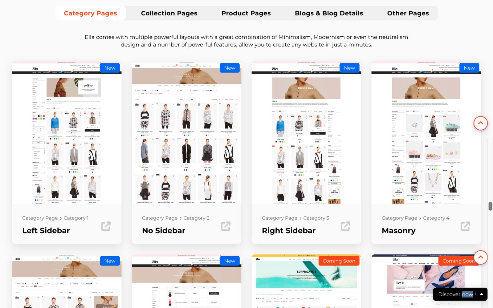 10 Product pages